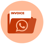 Send Invoices on WhatsApp/SMS 