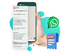 Send Invoices on WhatsApp/SMS