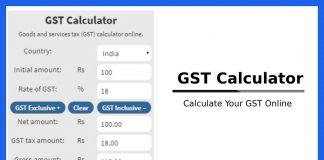 GST Calculator