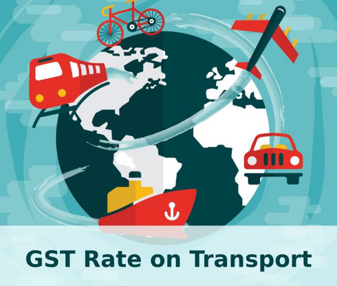 GST Rate on Transport