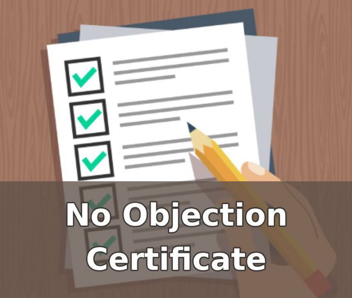 No objection certificate
