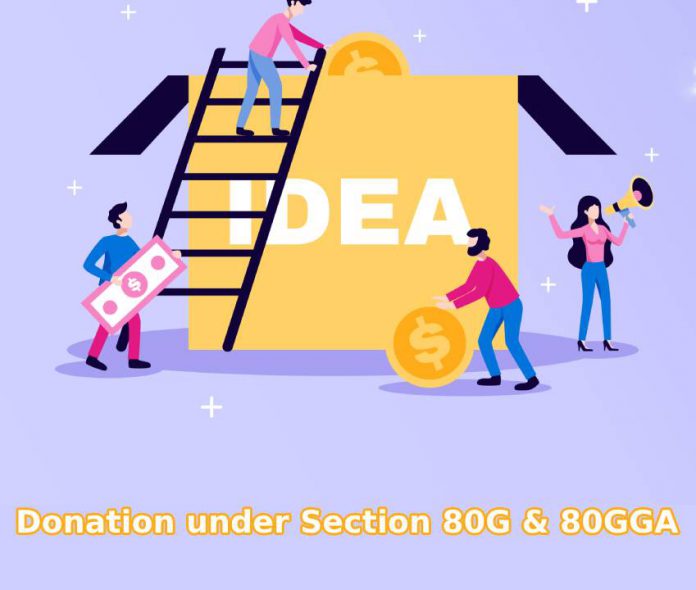 Donation under Section 80G & 80GGA