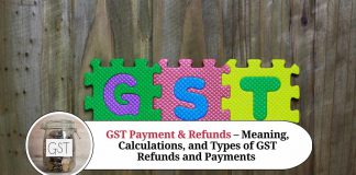 GST Payment & Refunds – Meaning, Calculations, and Types of GST Refunds and Payments