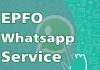 EPFO Whatsapp Service