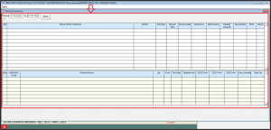 • An ‘eInvoice Summary’ window will appear through which the user can upload the invoices.