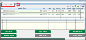 • Now the process of uploading will get started and the bulk invoices will get uploaded on e-Invoice Portal.