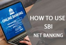 How to use sbi net banking