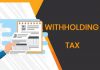 Withholding Tax