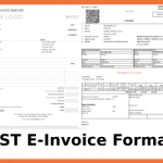 GST E-Invoice Format