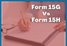 Form 15G and Form !5H