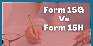 Form 15G and Form !5H