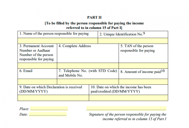 What Is Form 15H? How To Fill & Download Form No. 15H - Marg ERP Blog