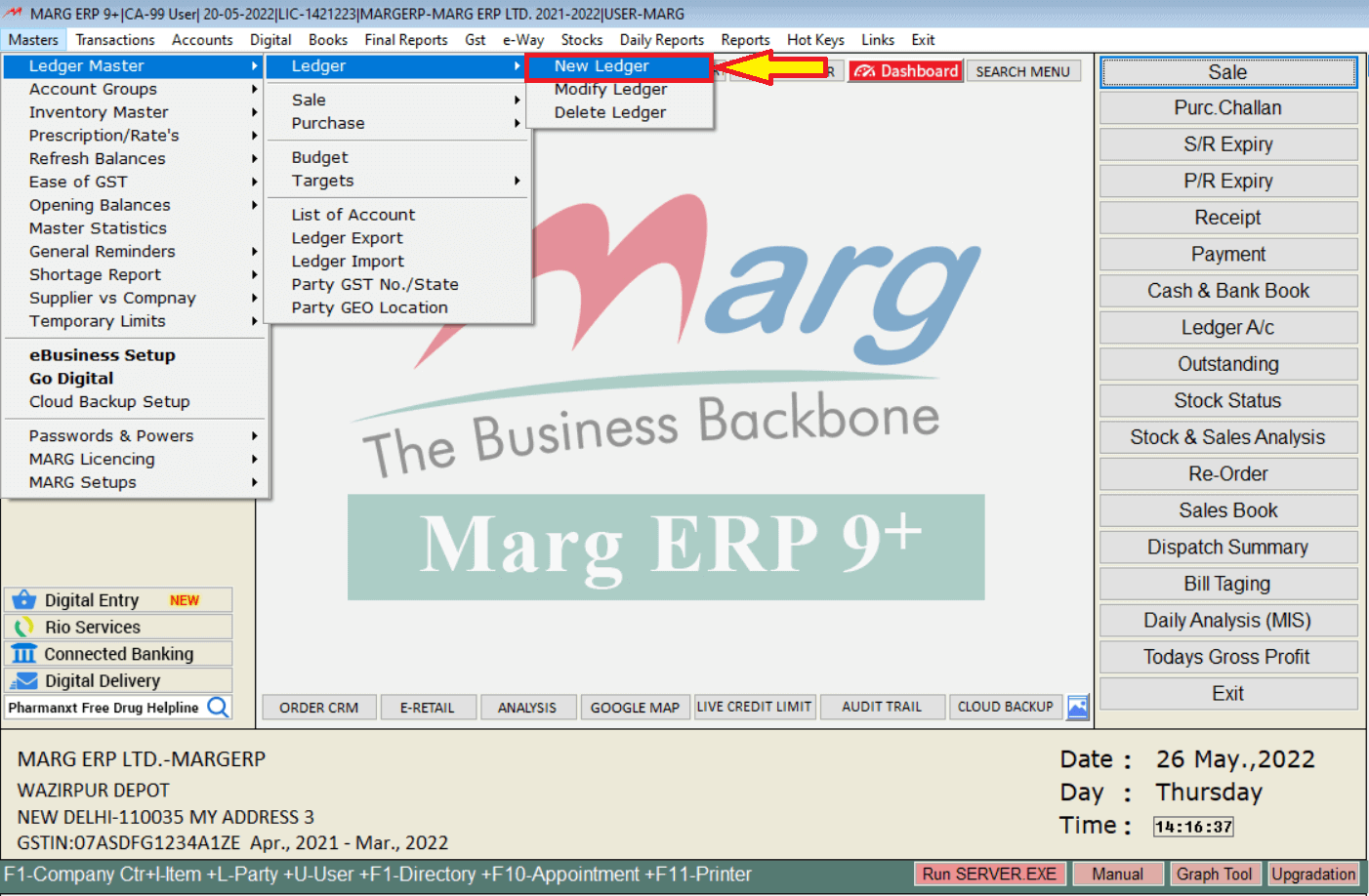 marg billing software 