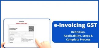 e-invoicing gst