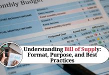 Understanding Bill of Supply: Format, Purpose, and Best Practices