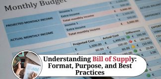 Understanding Bill of Supply: Format, Purpose, and Best Practices