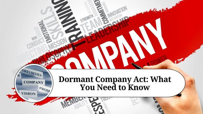 Dormant Company Act: What You Need to Know