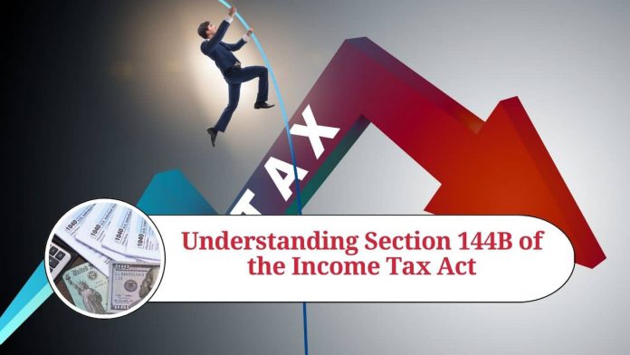 Section 144B of the Income Tax Act - Marg ERP