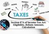 Section 87A of Income Tax Act: Eligibility, Rebate Amount and Calculation
