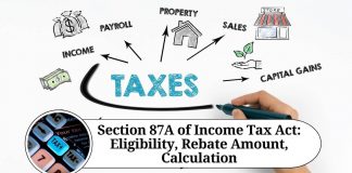 Section 87A of Income Tax Act: Eligibility, Rebate Amount and Calculation