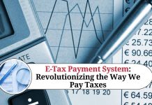 E-Tax Payment System: Revolutionizing the Way We Pay Taxes