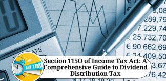 Section 115O of Income Tax Act: A Comprehensive Guide to Dividend Distribution Tax (DDT)
