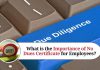 What is the Importance of No Dues Certificate for Employees?