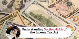 Understanding Section 44AA of the Income Tax Act