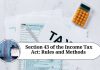 Section 43 of the Income Tax Act: Rules and Methods of Valuation for Assets and Liabilities