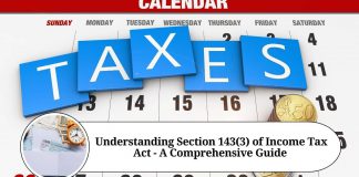 Understanding Section 143(3) of Income Tax Act - A Comprehensive Guide