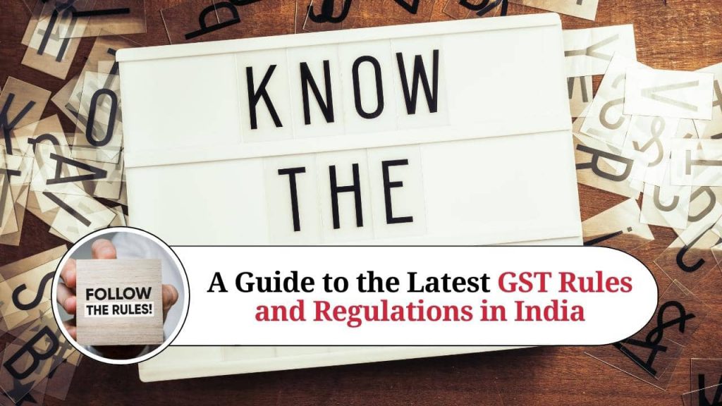 gst rules and regulations in hindi