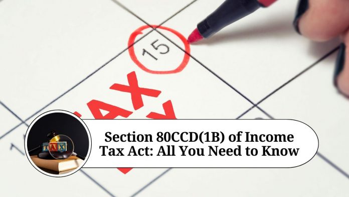 Section 80CCD(1B) of Income Tax Act