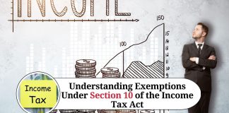 Understanding Exemptions Under Section 10 of the Income Tax Act