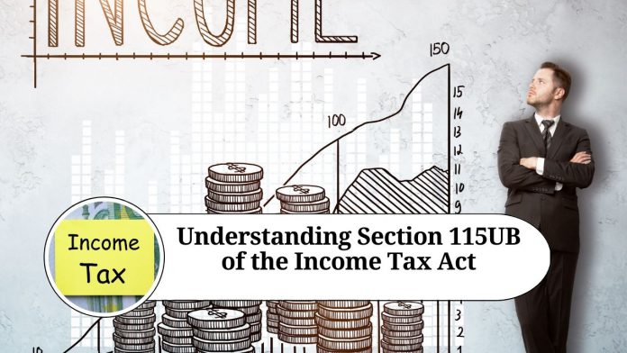 Section 115UB of the Income Tax Act