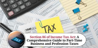 Section 86 of Income Tax Act