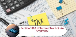 Section 148A of Income Tax Act: An Overview