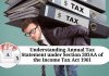 Understanding Annual Tax Statement under Section 203AA of the Income Tax Act 1961