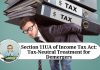 Section 11UA of Income Tax Act