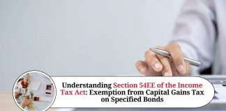 Understanding Section 54EE of the Income Tax Act: Exemption from Capital Gains Tax on Specified Bonds