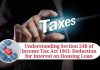 Understanding Section 24B of Income Tax Act 1961: Deduction for Interest on Housing Loan