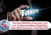 Section 80DDB of Income Tax Act