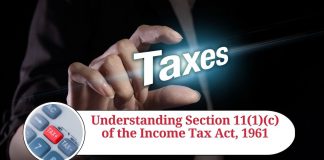 Understanding Section 11(1)(c) of the Income Tax Act, 1961: Exemption for Charitable and Religious Trusts