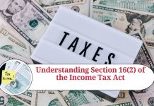 Section 16(2) of the Income Tax Act