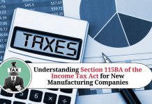 Section 115BA of the Income Tax Act