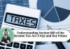 Understanding Section 80D of the Income Tax Act: FAQs and Key Points