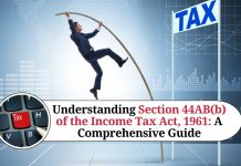 Section 44AB(b) of the Income Tax Act, 1961