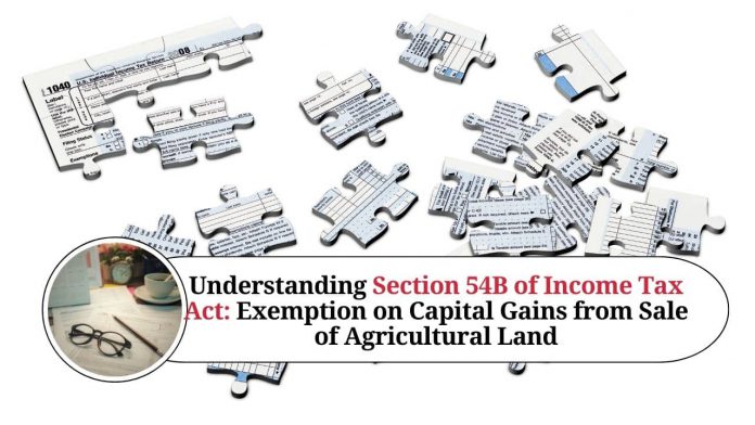 Understanding Section 54B of Income Tax Act: Exemption on Capital Gains from Sale of Agricultural Land