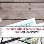 Section 80U of Income Tax Act PDF: An Overview