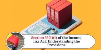 Section 35(1)(i) of the Income Tax Act: Understanding the Provisions