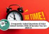 Frequently Asked Questions (FAQs) about Section 194K of Income Tax Act 2020-21